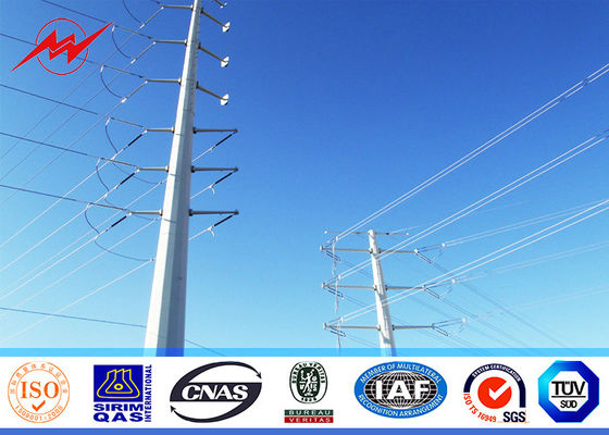 円錐 11m の Q235 物質的な電力の棒は単一セクションに電流を通しました