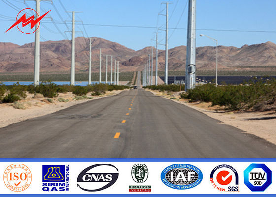 伝達のための 3 つのセクションとの円錐 3.5mm の厚さの電力の棒 22m の高さ