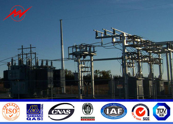 伝達のための 3 つのセクションとの円錐 3.5mm の厚さの電力の棒 22m の高さ