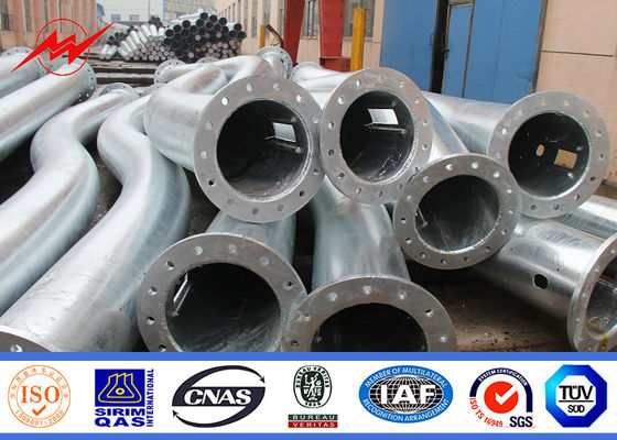 公園 6m の粉の十字の腕を搭載するコーティングによって電流を通される鋼鉄ポーランド人 1 セクション