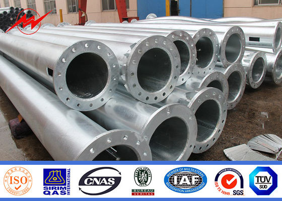 公園 6m の粉の十字の腕を搭載するコーティングによって電流を通される鋼鉄ポーランド人 1 セクション