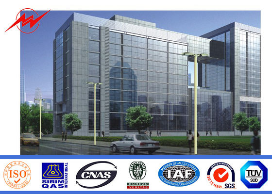 道の照明のための HDG 3mm 塗る電流を通された鋼鉄ポーランド人 1 のセクション