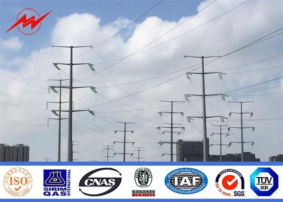 110KV 倍回路の電力ポーランド人の高いマスト鋼鉄電信柱