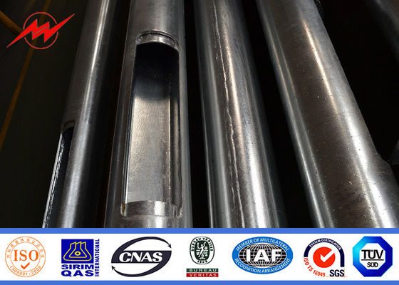 専門家 12m 腕の通りの駐車場の街灯柱 1 つの 3mm の厚さ