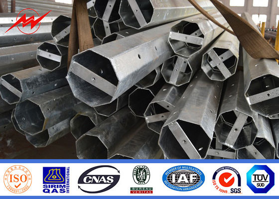 屋外の照明 25M の鋼鉄電力ポーランド人送電のための 5mm