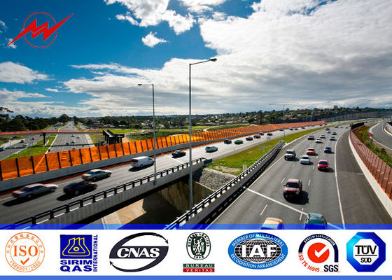 8mm 3.5mm の棒の厚さは通りのハイウェー ライトのための鋼鉄ポーランド人に電流を通しました