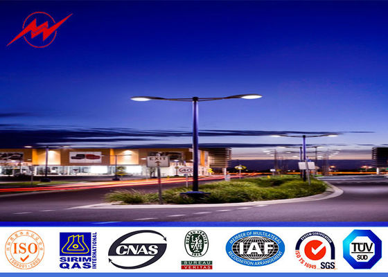 10mm 3mm の壁厚さはハイウェー ライトのための鋼鉄ポーランド人に電流を通しました