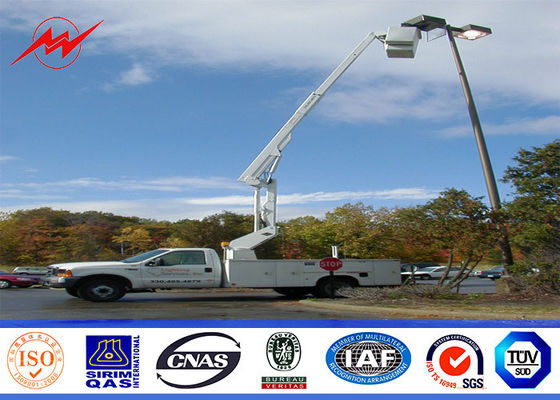 4mm の壁厚さをつける競技場のための 2500mm 二重ブラケットによって電流を通される鋼鉄ポーランド人