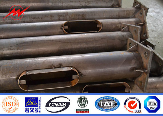 6m の熱いすくいは道の照明のための単一の腕の街灯ポーランド人に電流を通しました