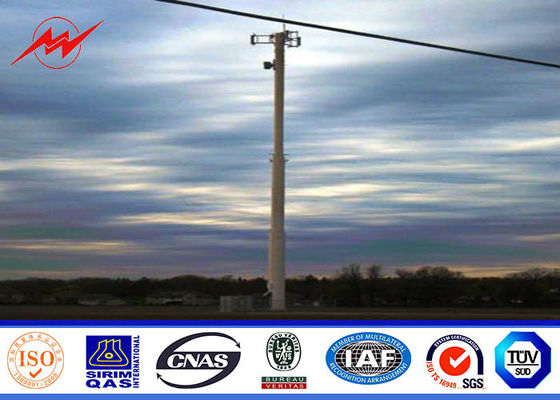 円錐 90ft はポーランド人モノラル タワー、移動体通信タワー 3 セクションに電流を通しました