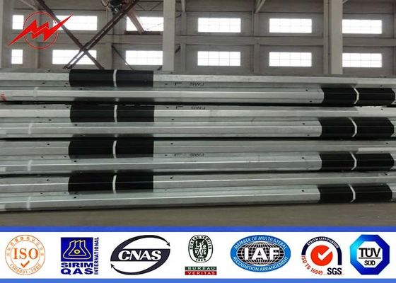 上昇の段が付いている電力配分の構造のための 12sides 25ft 69kv 鋼鉄電信柱