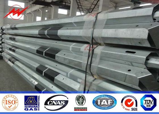 上昇の段が付いている電力配分の構造のための 12sides 25ft 69kv 鋼鉄電信柱