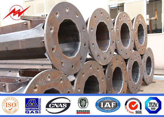 上塗を施してある屋外の産業街灯柱を街灯ポーランド人 35m/電流を通された粉にして下さい