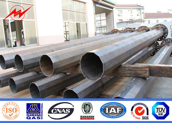 先を細くされた 20m は 8 つのライト高いマスト ポーランド人/HPS の駐車場街灯柱つきます