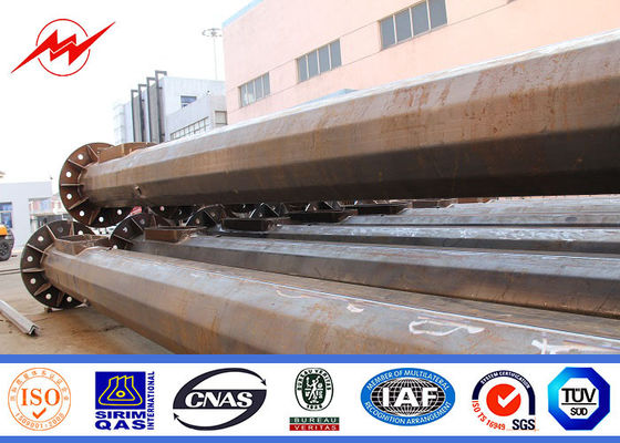 正方形のための Endurable 円形の熱いすくいの電流を通された鋼鉄高いマスト街灯柱