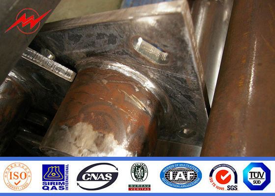 持ち上がるシステムが付いている多味方された 25m のトンネルの高いマスト ポーランド人厚さ 3 つの mm の