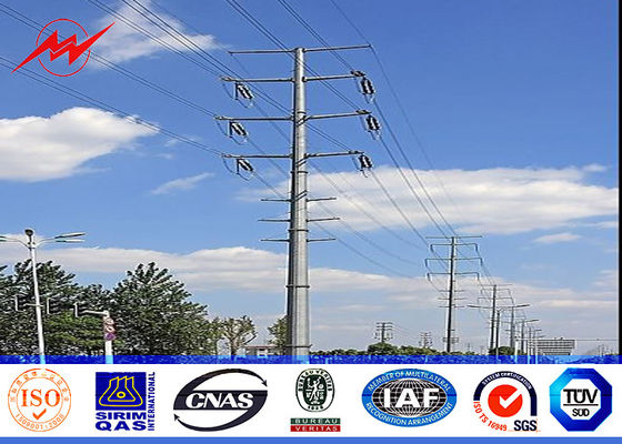 8M の 5KN 粉のコーティング鋼鉄管状のポーランド人の軽量鋼鉄伝達ポーランド人