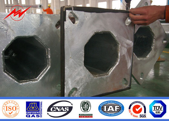 ハイウェーの照明のための防水熱いすくいの亜鉛めっき 9m 太陽街灯柱