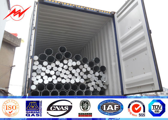 33KV 電力の配分のための円錐 33KV 11m 鋼鉄電信柱