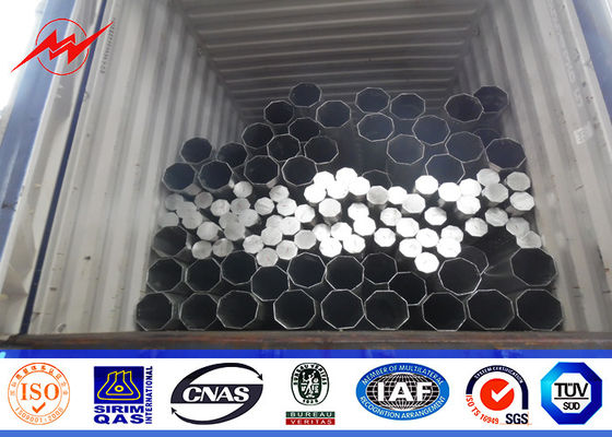 二重十字の腕円形 69kv 10m は耐圧防爆タイプ鋼鉄電信柱を接合します