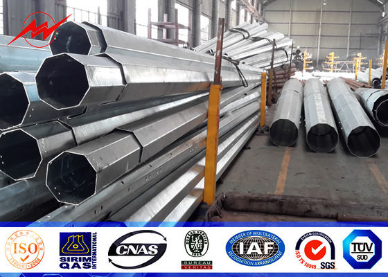 二重十字の腕円形 69kv 10m は耐圧防爆タイプ鋼鉄電信柱を接合します