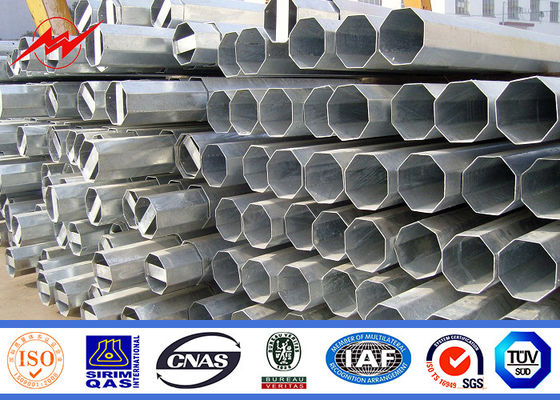 電気 Distribition のための AWSD 1.1 円形の 11m 400daN 鋼鉄電信柱