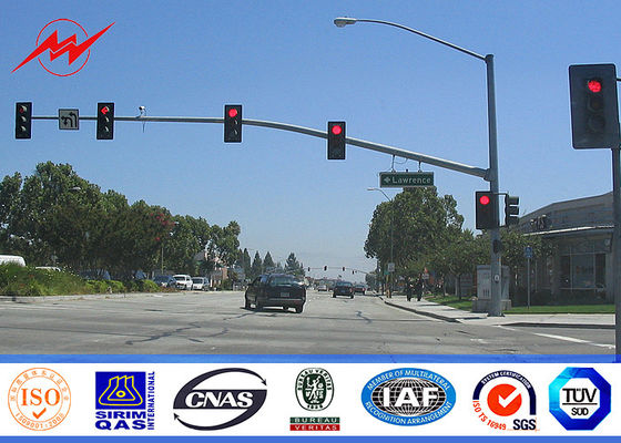 習慣 4.5m の単一ブラケットが付いている高さによって電流を通される信号の印