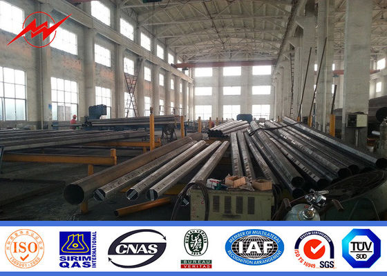 10m は腕の正方形の駐車場の洪水の街灯柱の通行料-場所 LED 街灯柱--を選抜します