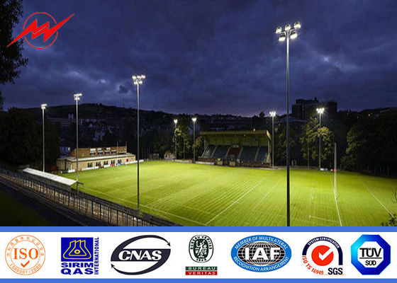 35m の複数のピラミッド形の高いマストのポーランド人のスポーツの街灯柱の円錐の多