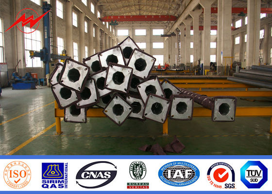 亜鉛めっきを用いる 9M 鋼鉄管状のポーランド人のあたりでつく屋外の道