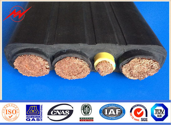 銅のコンダクター電線およびケーブル 4 の中心の送電線のペーパー ヤーン