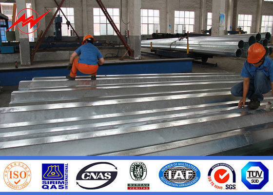 二重回路が付いている耐久の電気電流を通された鋼鉄ポーランド人の電力線ポーランド人