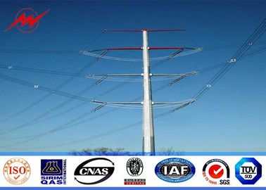 熱浸し電圧 60 フィート 長さ 70 フィート 90 フィート 電気配送のための鉄柱