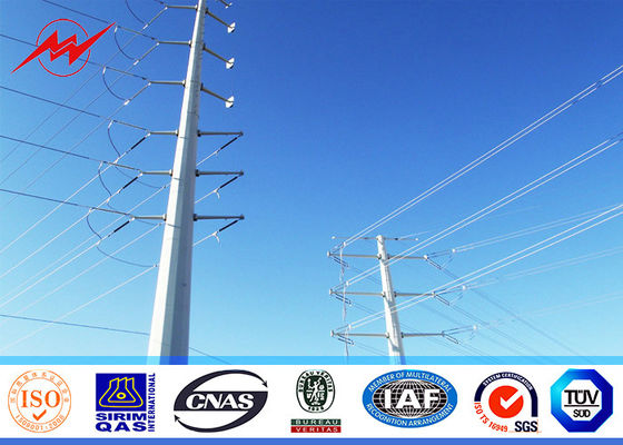 5mmの厚さ、電流を通された様式の円錐8つの側面の電気街路照明ポーランド人