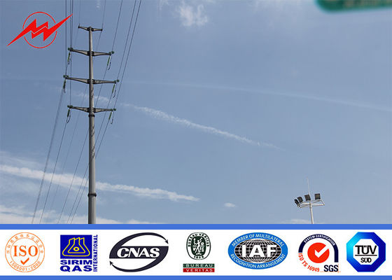 69 kv 24Mの電力配分のための円形の送電線電流を通された鋼鉄ポーランド人