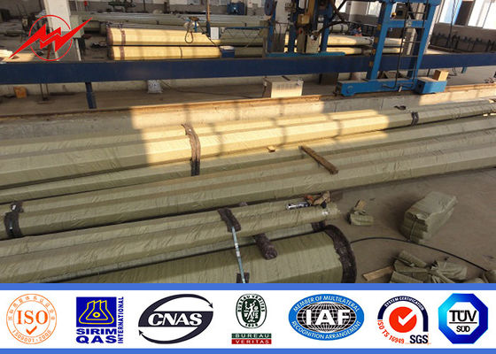 多側面の電力ポーランド人/亜鉛めっき鋼鉄電信柱のNFA91121標準