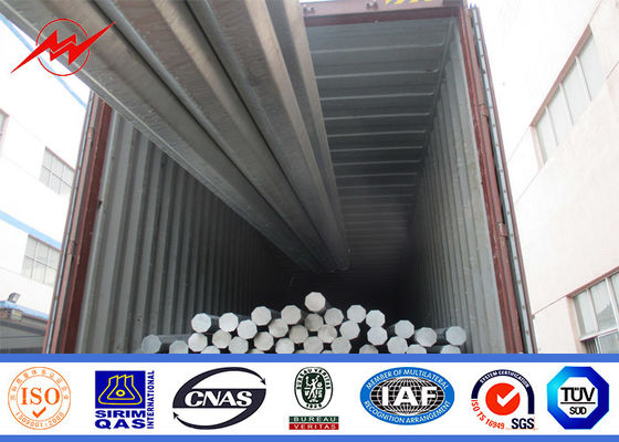 10kV熱いすくいの電流を通された電気送電線管状の鋼鉄ポーランド人