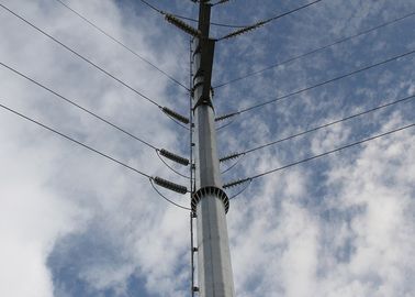 電流を通された瀝青110FTの鋼鉄電柱