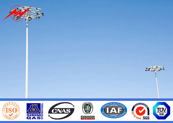 12側面50Mのシステムを高く上げるAotumaticの電気高いマストの街灯柱