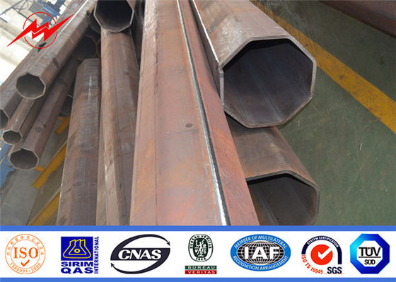 電流を通されたHDG 132KV電気材料八角形の鋼鉄ポーランド人