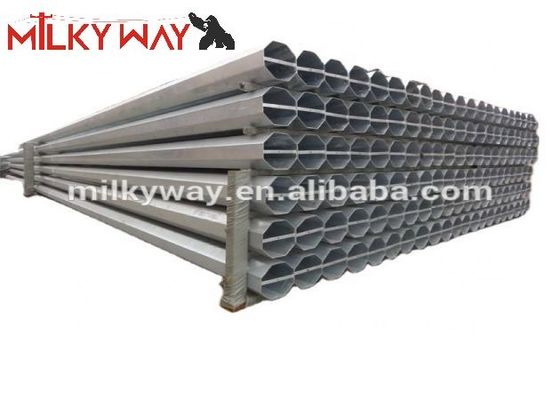 12M 16KN スチール管状電極 電気配送線送電プロジェクト