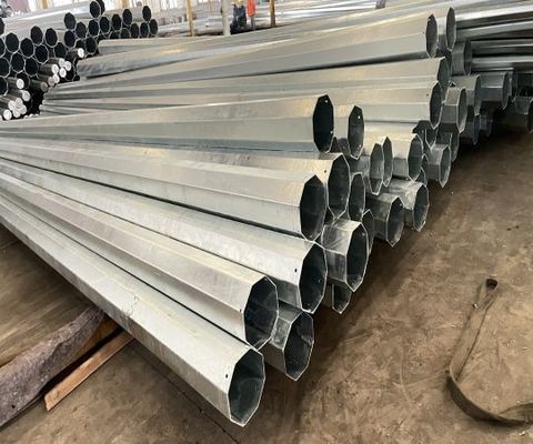 9m 振動式八角型電源柱 440daN 電源配送用負荷