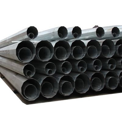 15M 20M 25M Electric Power Transmission Pole with Q235 Q345 Material and 110 kV Rated Voltage