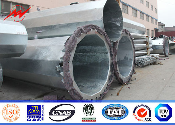 25ftへの75ft電気Concialは鋼鉄電信柱の鋼鉄電力配分ポーランド人10kv | 550kvの先を細くしました