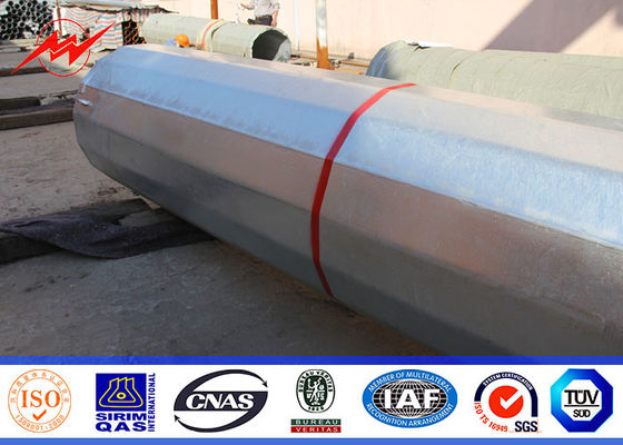 架空送電線の鋼鉄タワーのための回路16M 32Mの鋼鉄電柱ダブルまたはシングル伝達