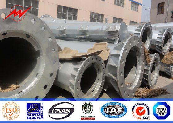 9M 440DANダンの八角形の実用的な電柱の熱いすくいの電流を通された電力配分ポーランド人