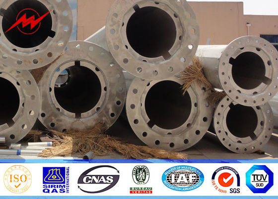 9M 440DANダンの八角形の実用的な電柱の熱いすくいの電流を通された電力配分ポーランド人