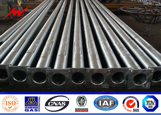 八角形の屋外の街灯ポーランド人5Mから60mm Diaの倍によって曲げられる腕との15M