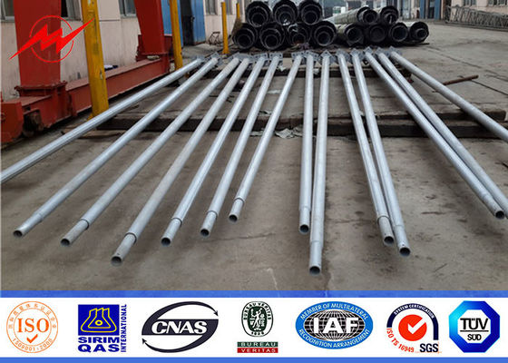 八角形の屋外の街灯ポーランド人5Mから60mm Diaの倍によって曲げられる腕との15M