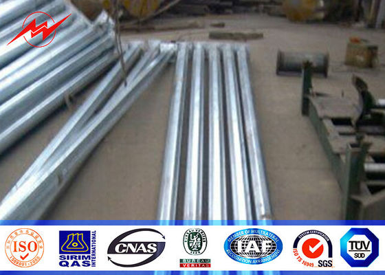 八角形の屋外の街灯ポーランド人5Mから60mm Diaの倍によって曲げられる腕との15M